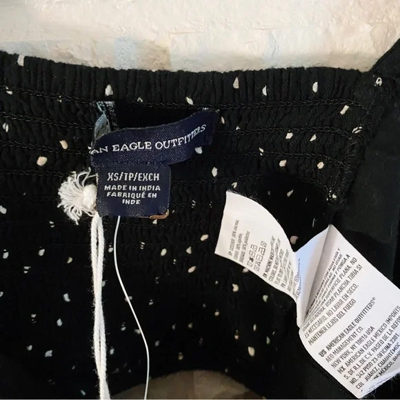 NWT American Eagle Lace and Polka Dot  Crop Top Size XS - Picture 9 of 9